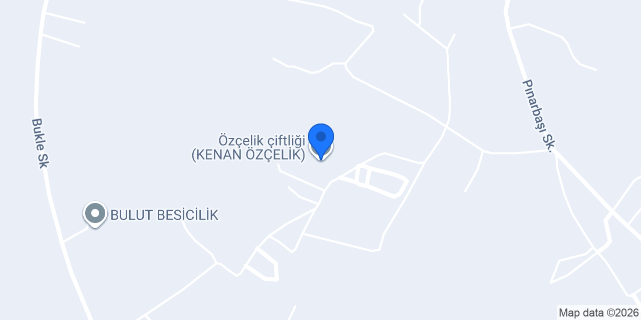 Özçelik çiftliği(KENAN ÖZÇELİK) konumu