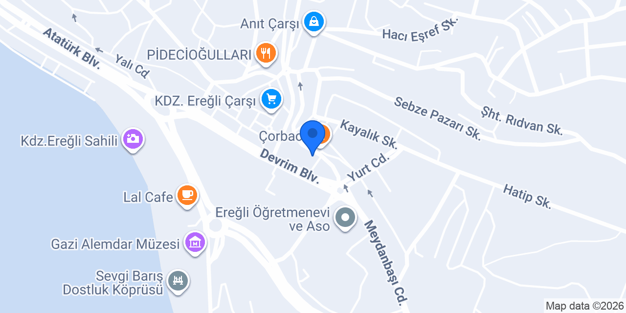 Korel Eczanesi konumu