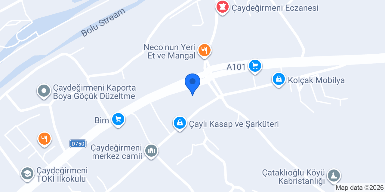 Çaydeğirmeni Çok Programlı Anadolu Lisesi konumu