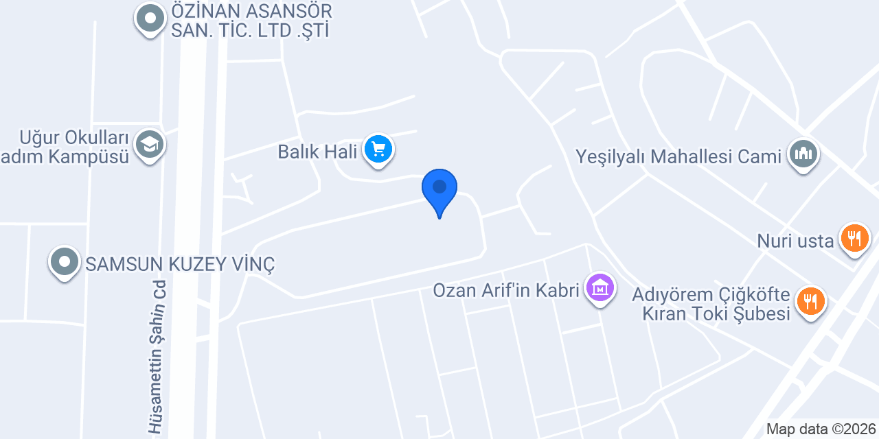 Mavi Gıda konumu