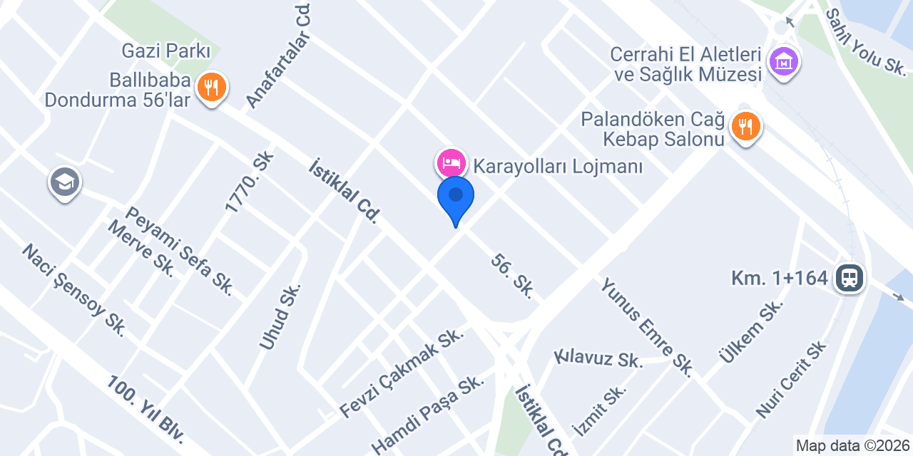 Parla Gurme Patisserie konumu