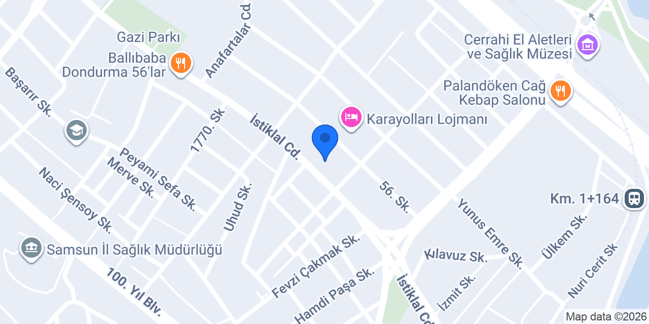 Şekerbank Ellialtılar Şubesi konumu