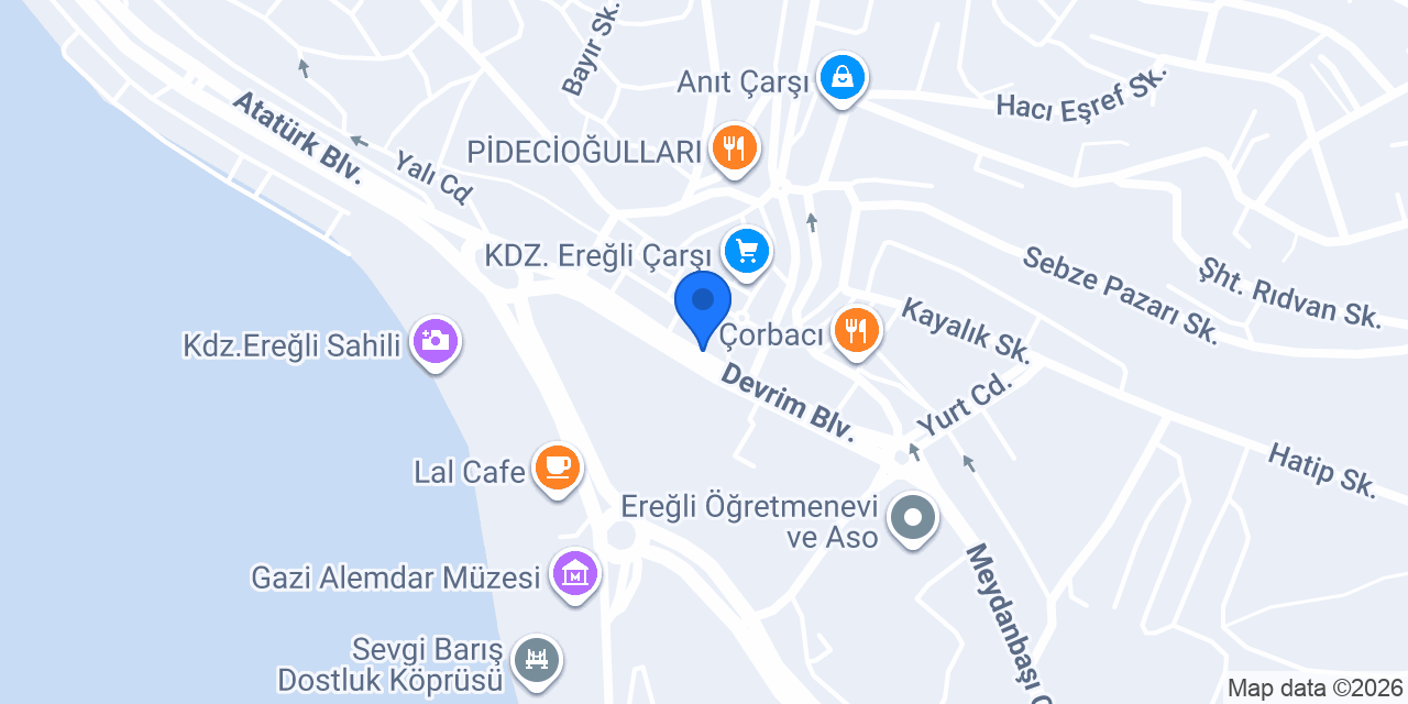 Diyetisyen İrem Acar konumu