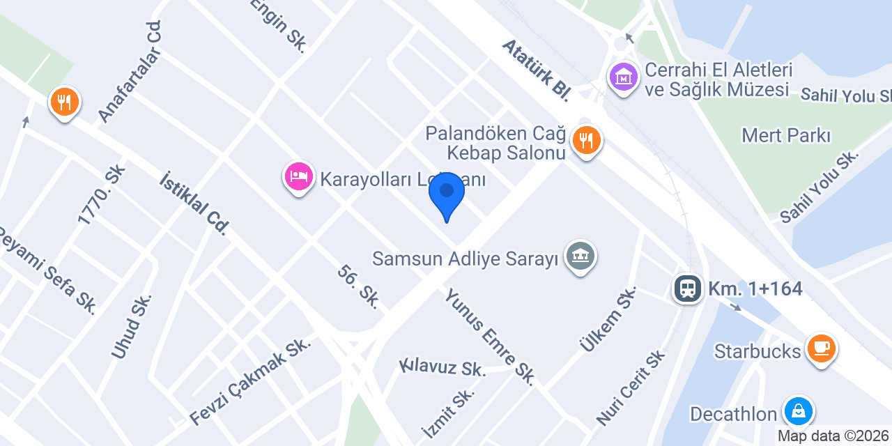 Mavi Taç konumu