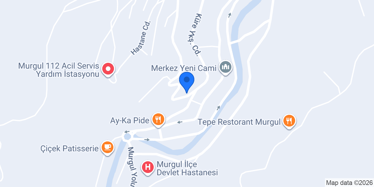 Feke İlçe Müftülüğü konumu