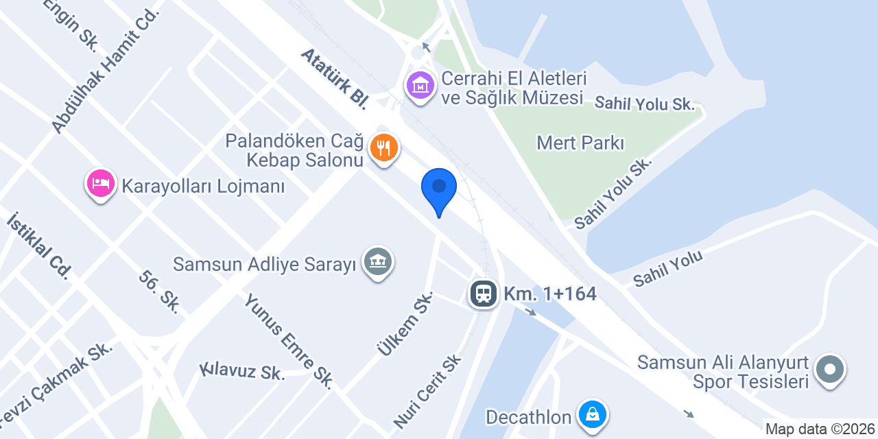 Bulunmaz Hukuk Bürosu konumu