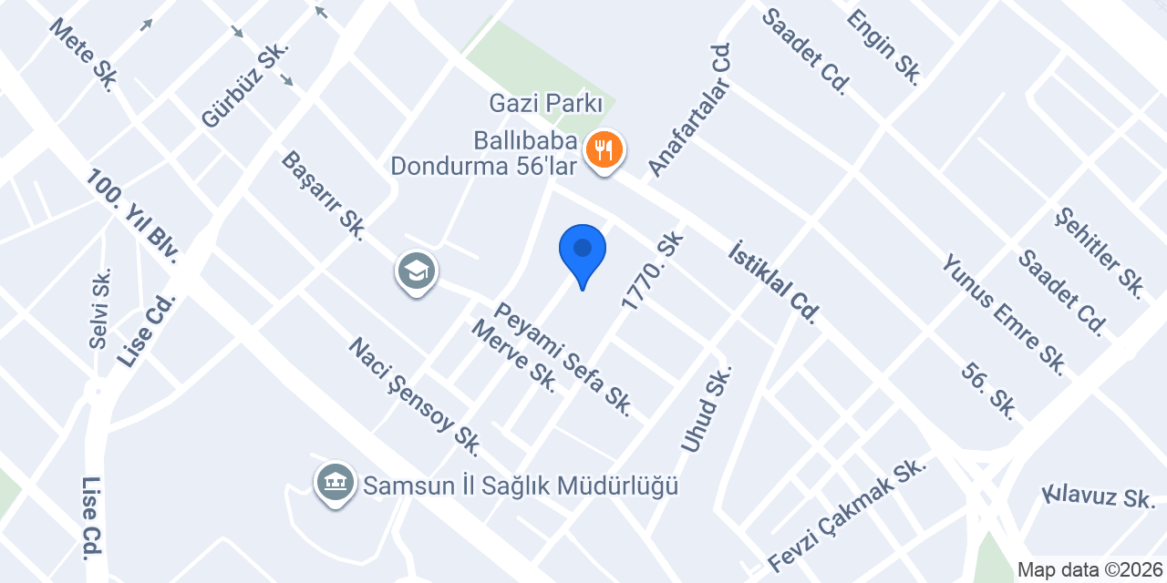 Mücella Kefeli Erkek Öğrenci Yurdu konumu