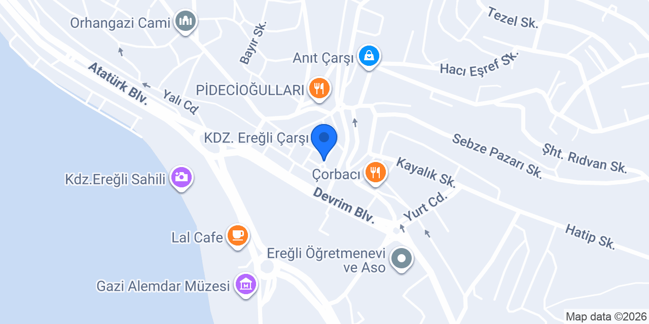 HOTEL GRAND EREĞLİ konumu