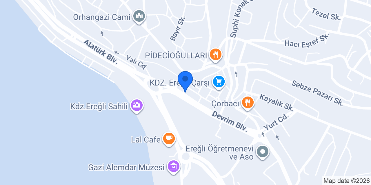 Moda Gümüş konumu