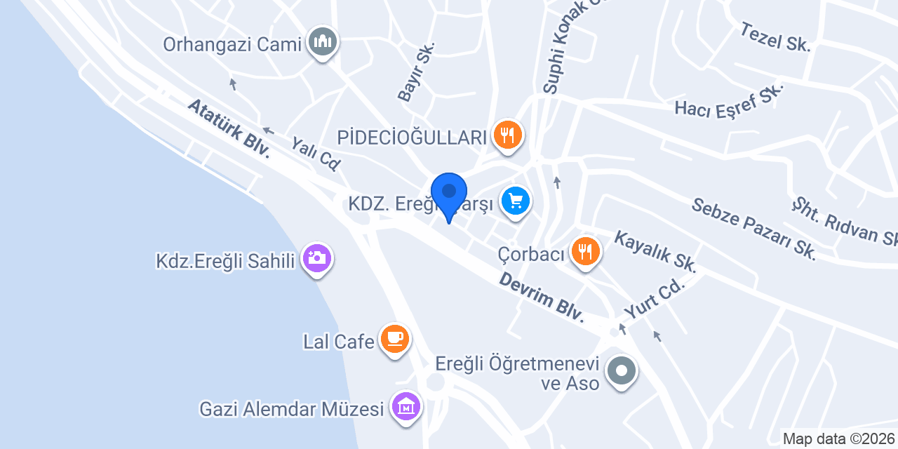 KRAL DÖNER KDZ. EREĞLİ konumu
