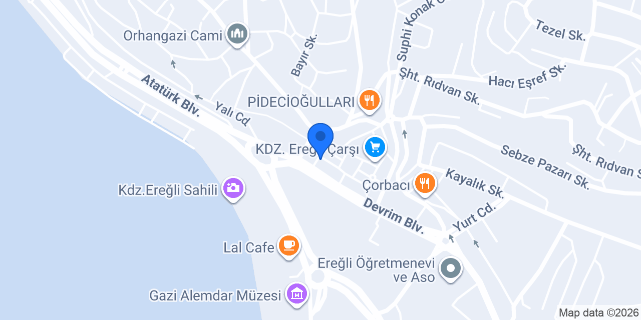 Maydonoz Döner Ereğli konumu