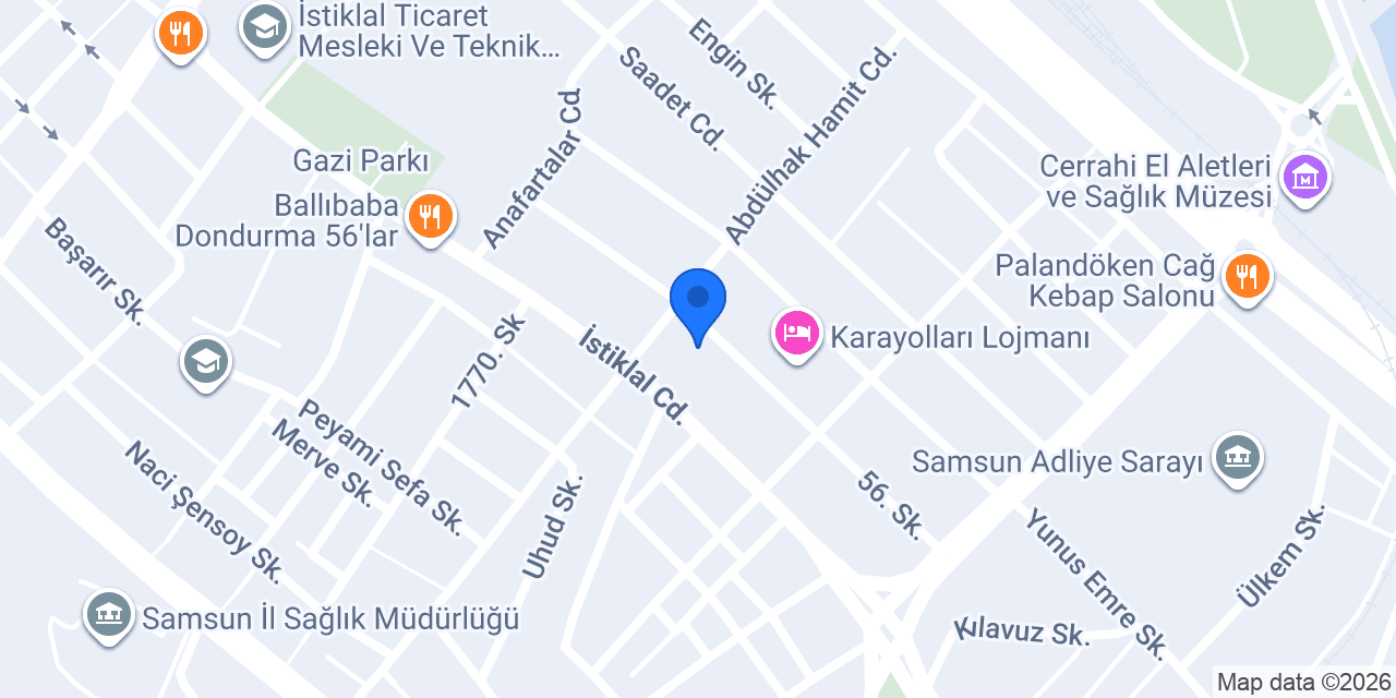 Samsun İlkadım Final Özel Öğretim Kursu konumu