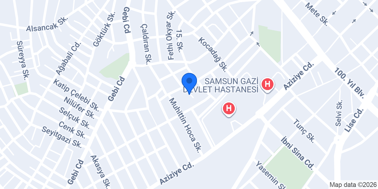 Şenocak Hukuk Bürosu konumu