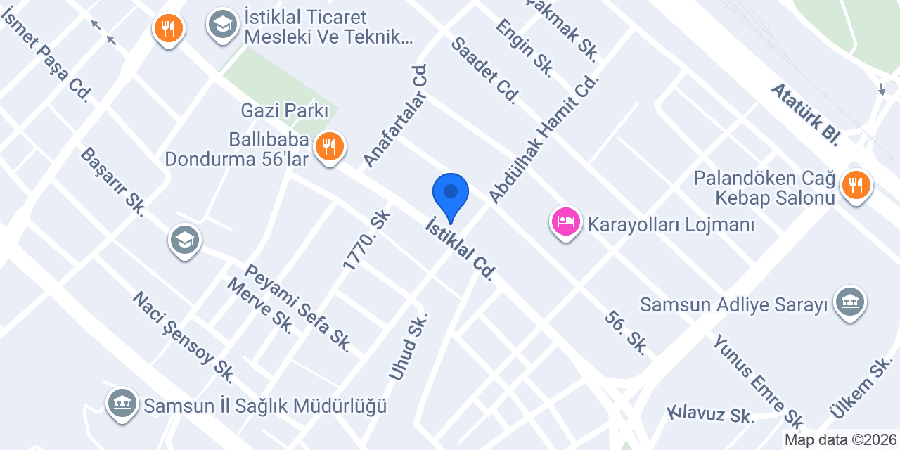 Orkide Oran Eczanesi konumu