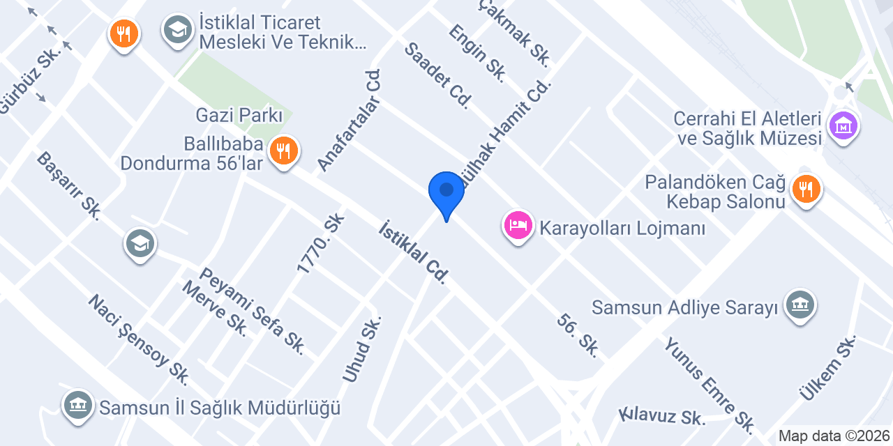 TEPE İÇ MİMARLIK konumu