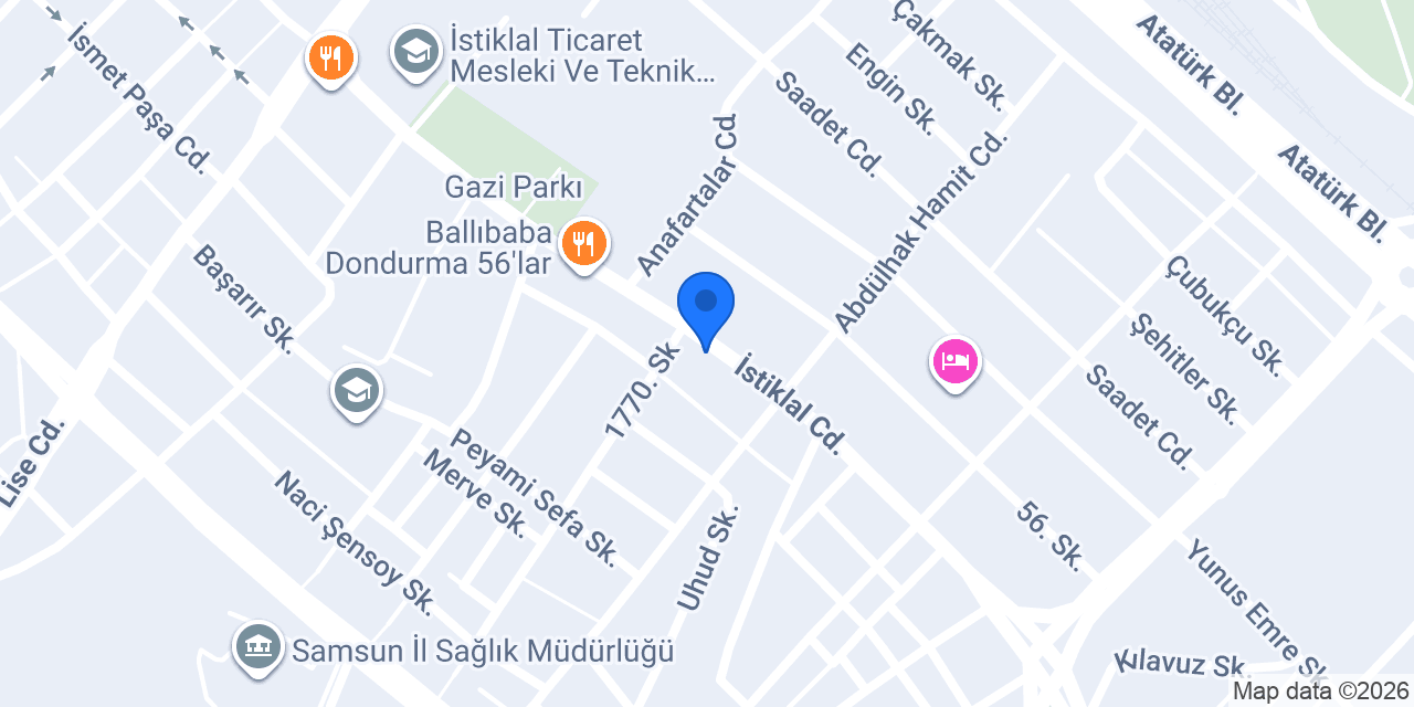 Deniz Optik 1 konumu