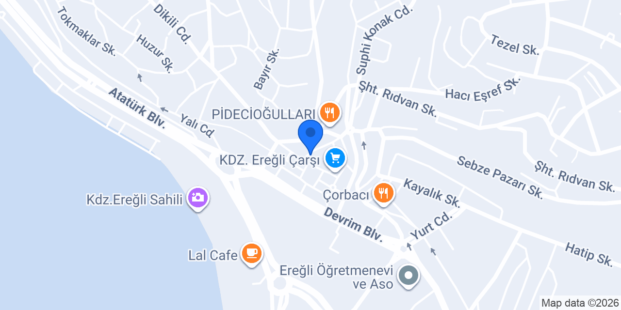 Candaroğlu konumu