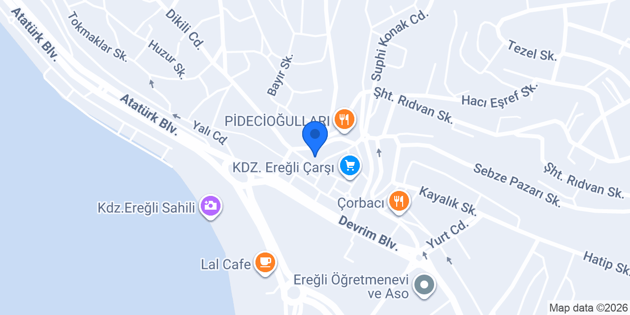Deniz Kuyumcusu konumu