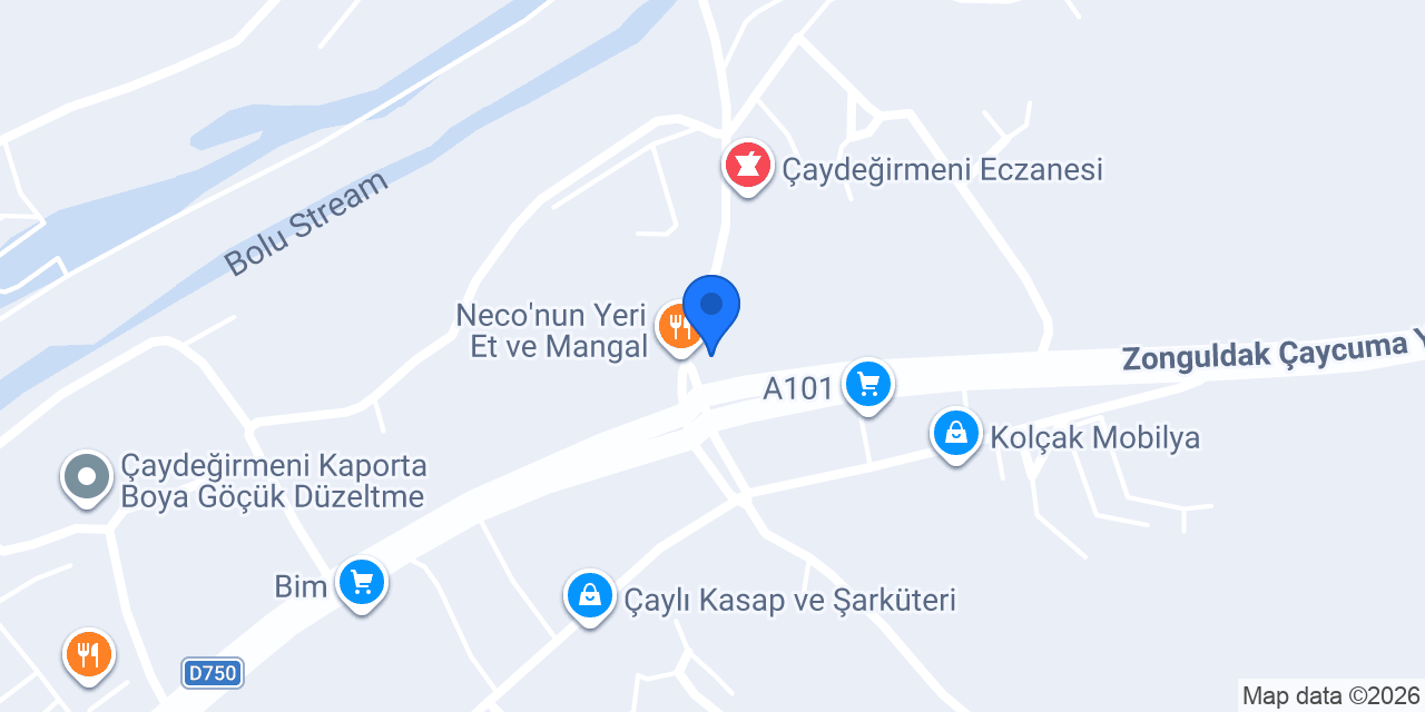 Çakıltaşı Pastanesi konumu