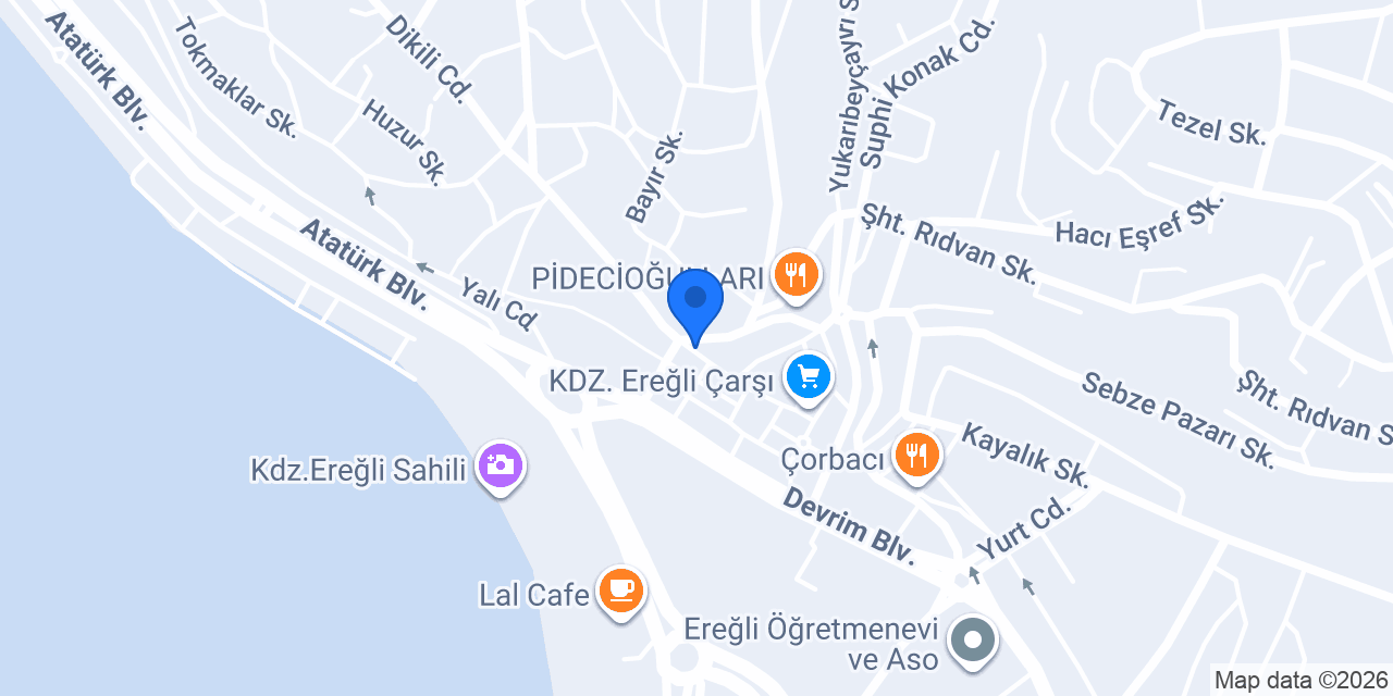 Küçüğüm Giysi konumu