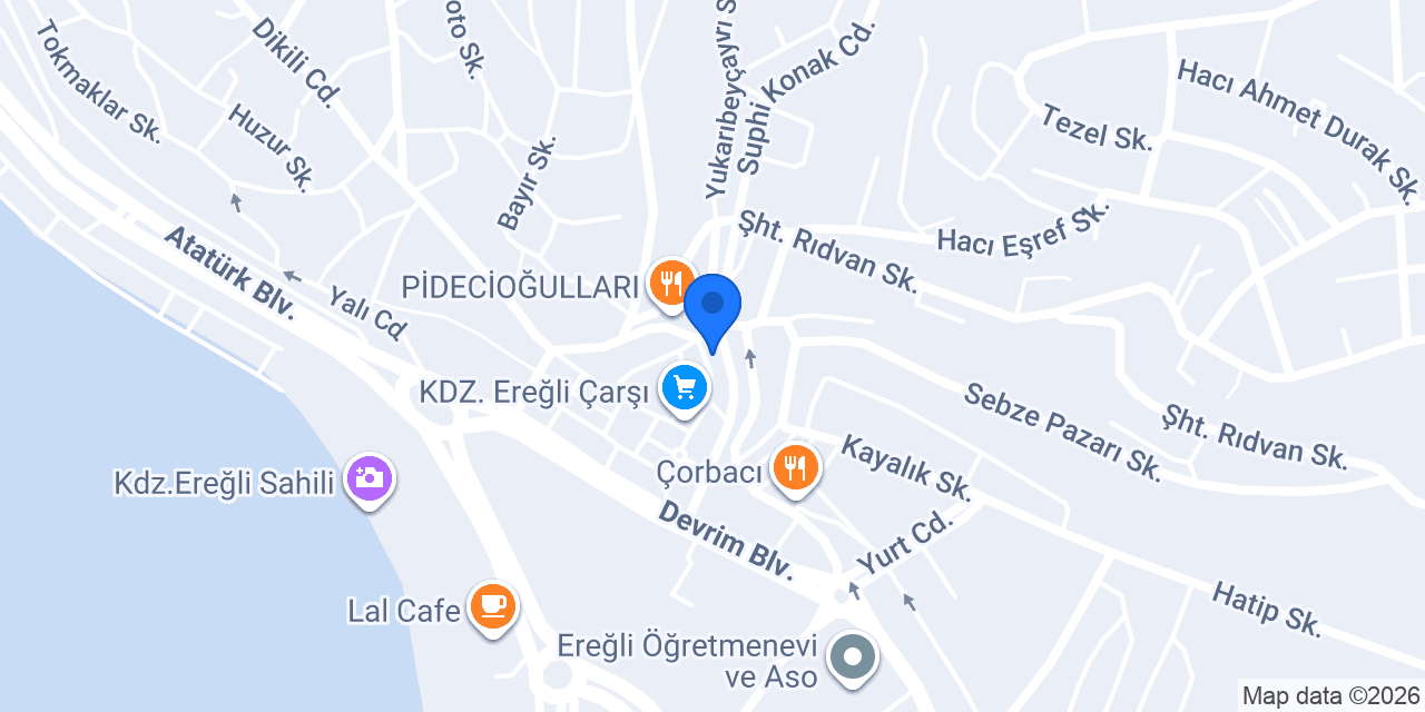 kdz ereğli Çilingir konumu