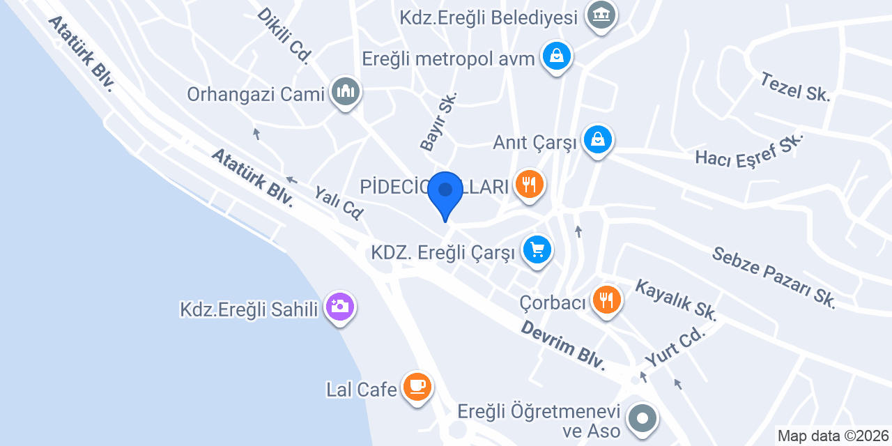 İNCİ KUAFÖŔ konumu