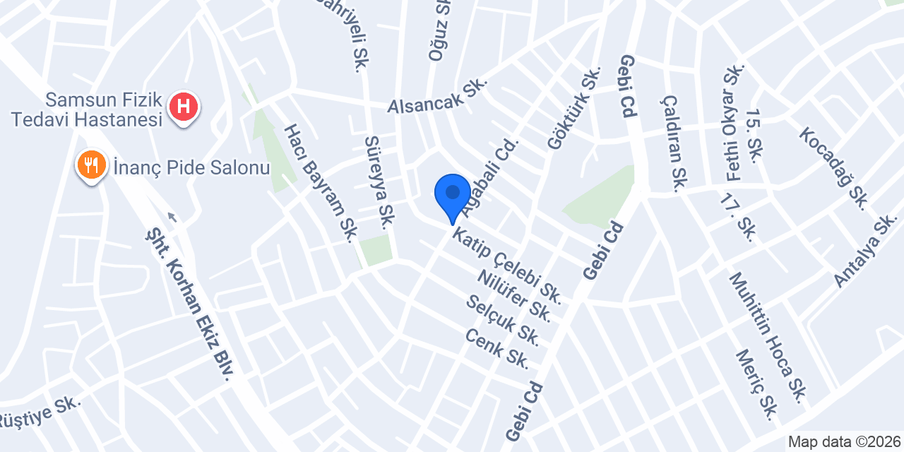 Alaçam Anadolu Lisesi konumu