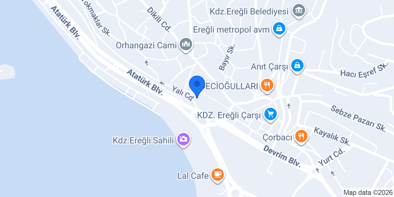 Ebru Çiçekçilik konumu