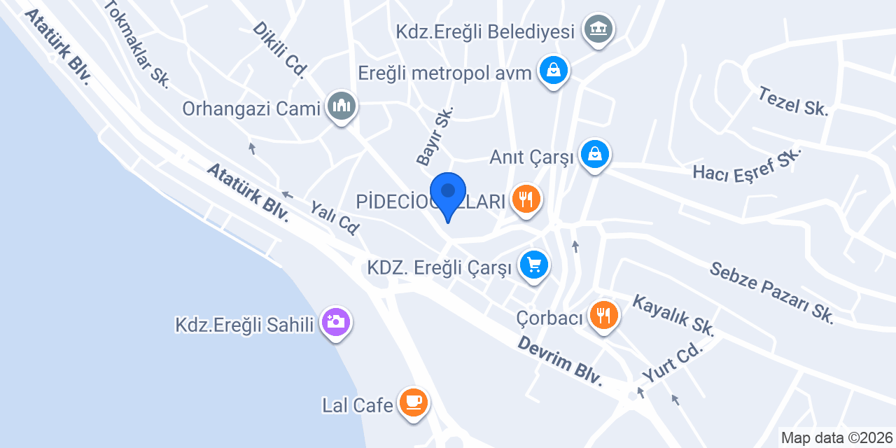 Çilingir konumu