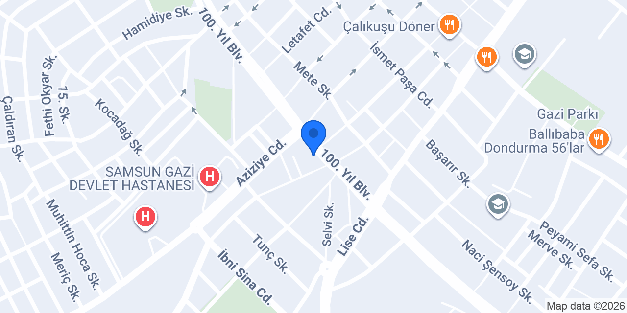 Zirve Dekorasyon konumu