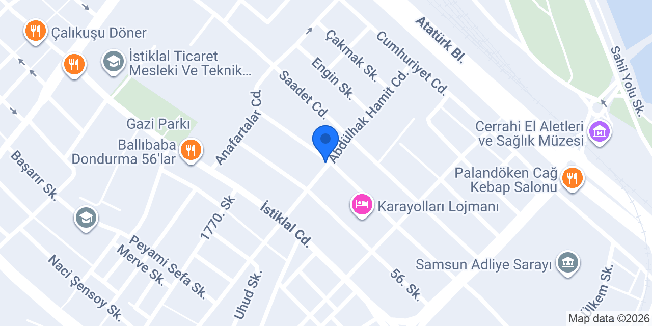 Akçaabatlı 56lar konumu