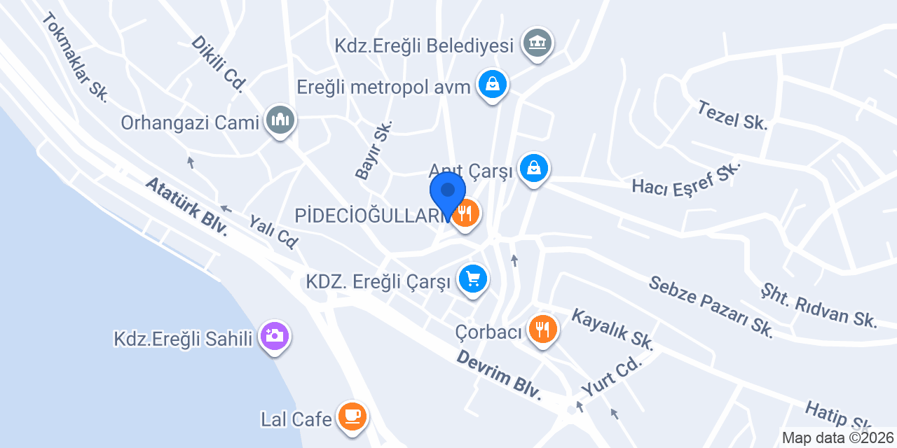 Şirin Erkek Kuaförü konumu