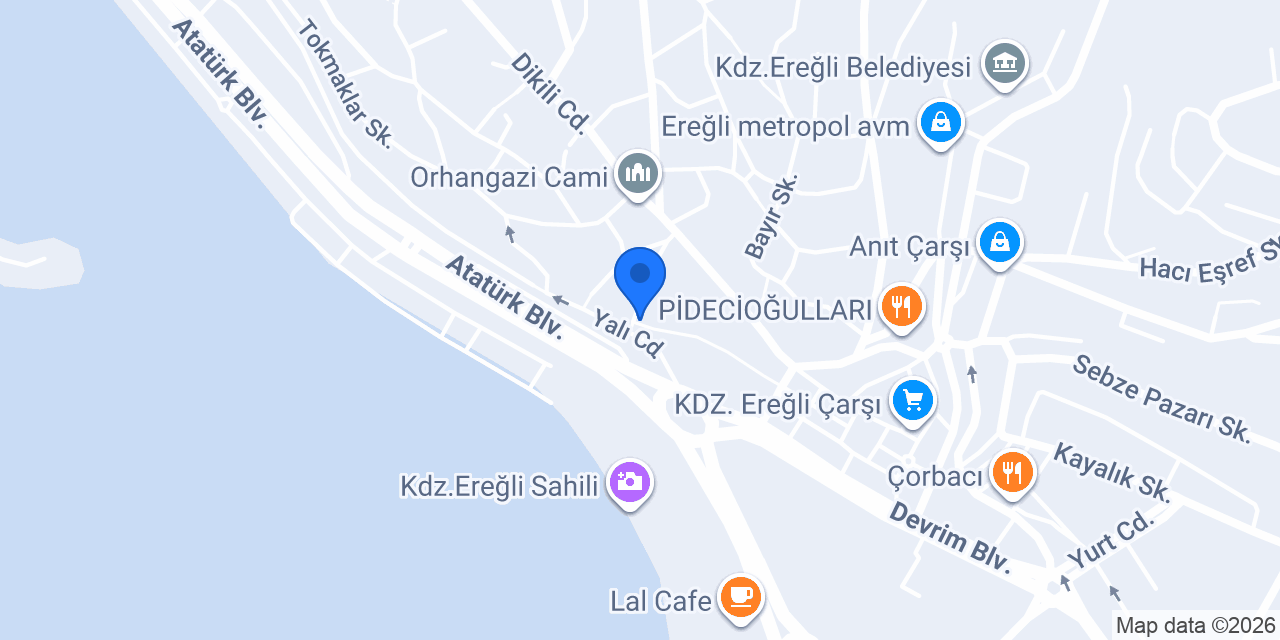 KARADENİZ PİDE SALONU konumu