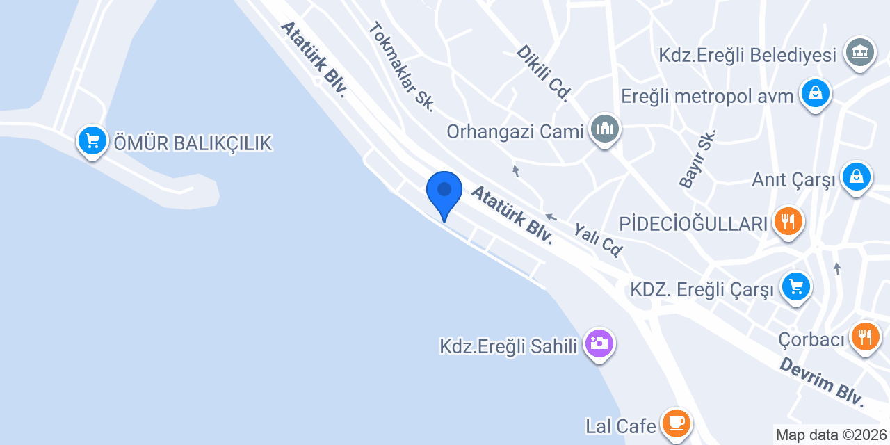 Kalamar Büfe konumu