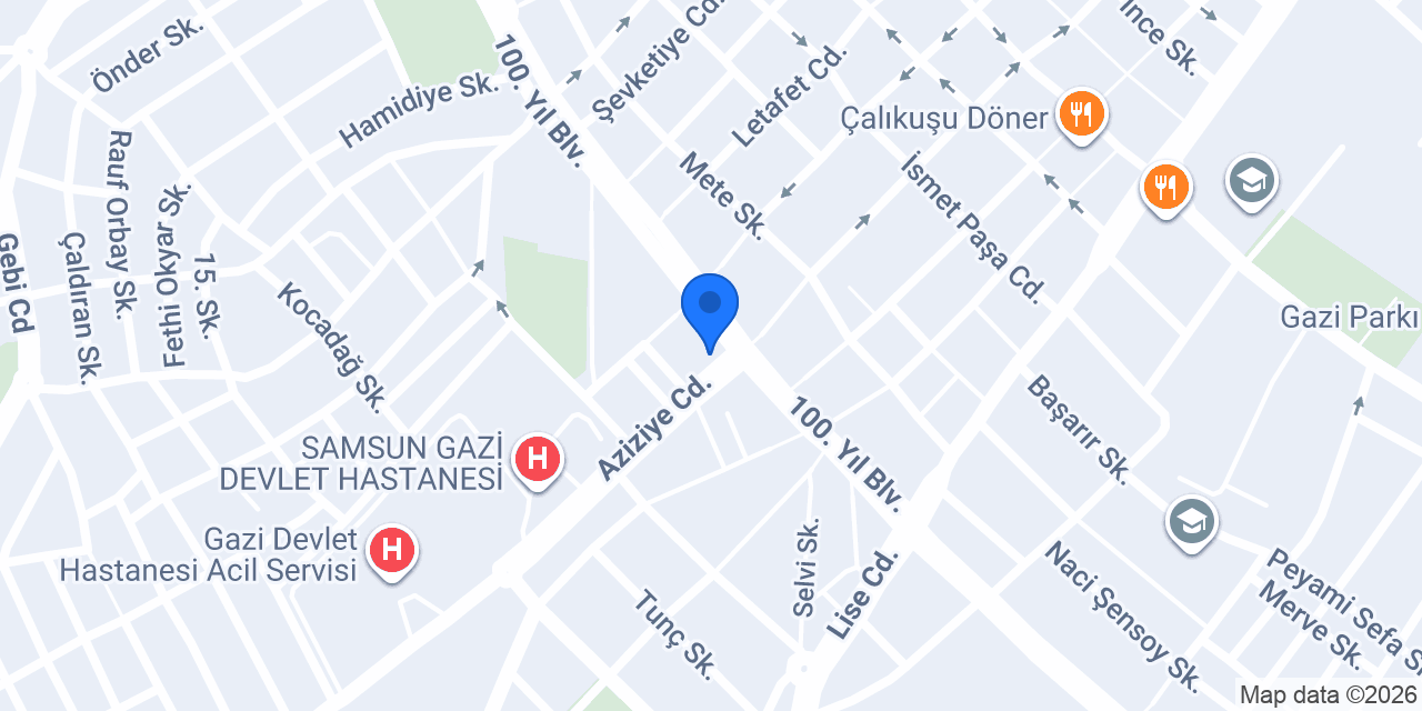 Bulvar Eczanesi konumu