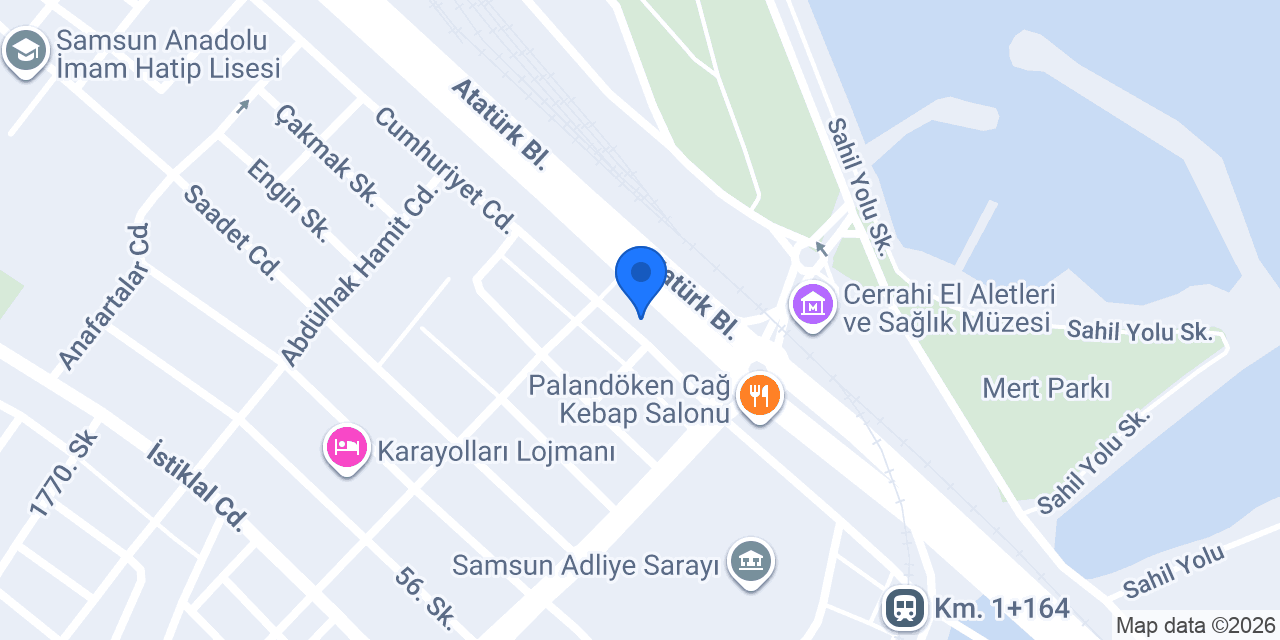 Samline Garage Oto Yıkama konumu