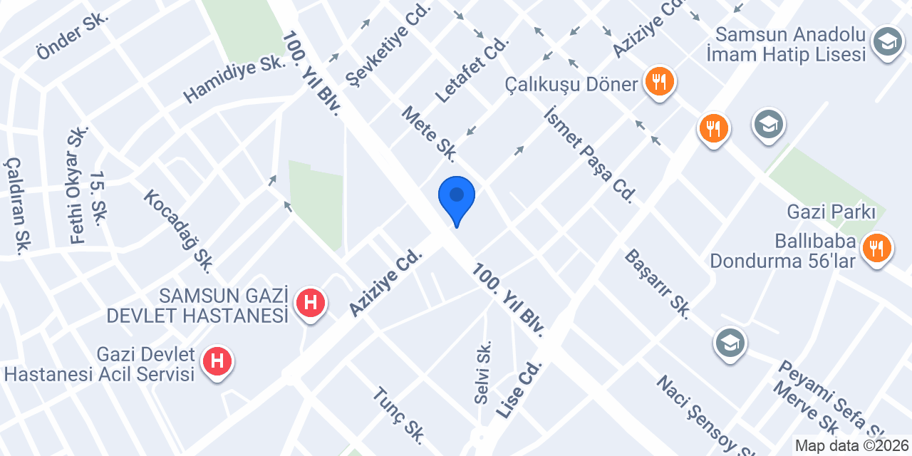 Çevre Eczanesi konumu
