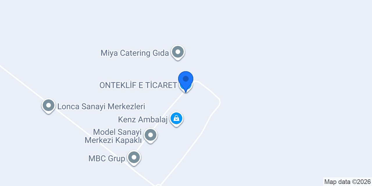 ONTEKLİF E TİCARET konumu
