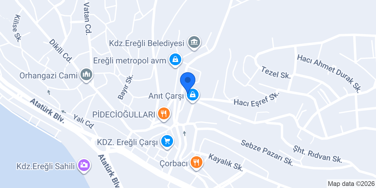 Foga Pastanesi konumu