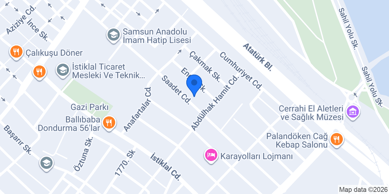 Özel Yeşil Sanat Kişisel Eğitim Kursu konumu