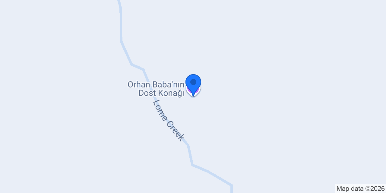 Orhan Baba'nın Dost Konağı konumu