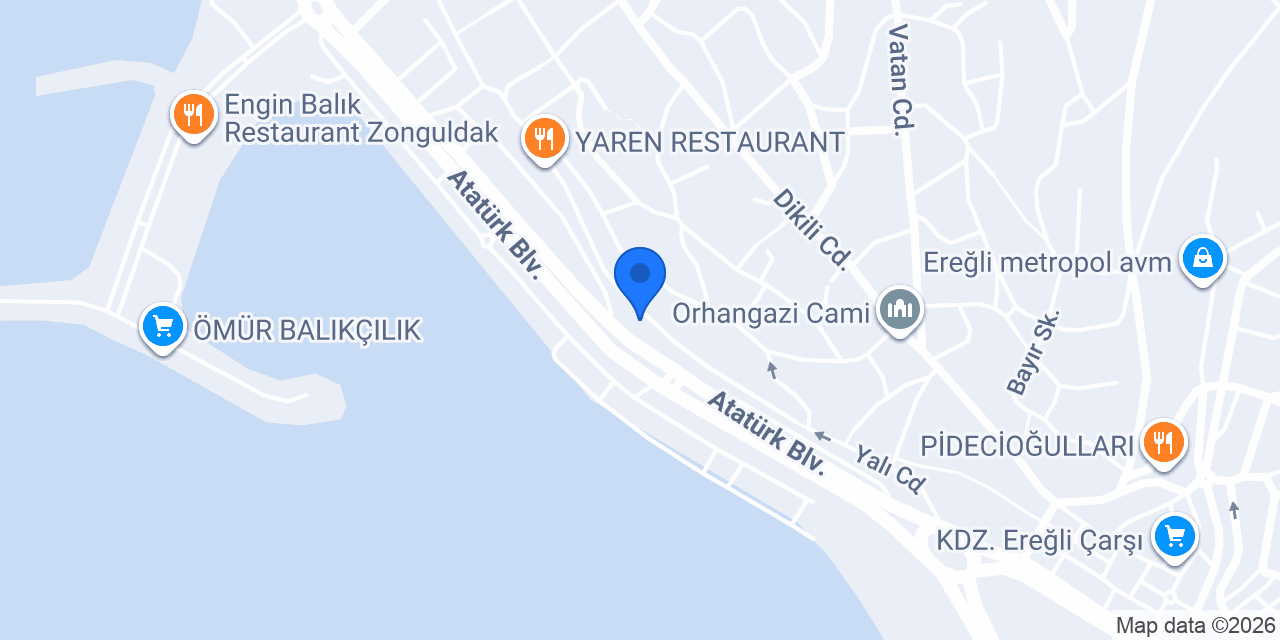 Azim Otel konumu
