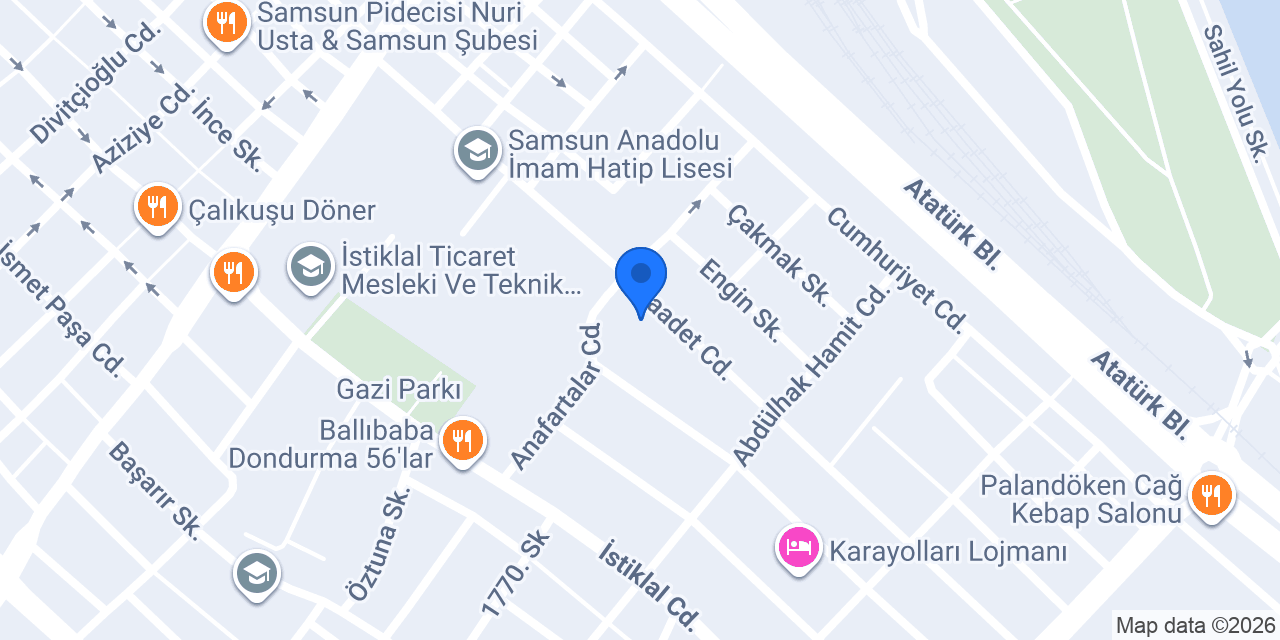 Av. Cengiz BALCI konumu
