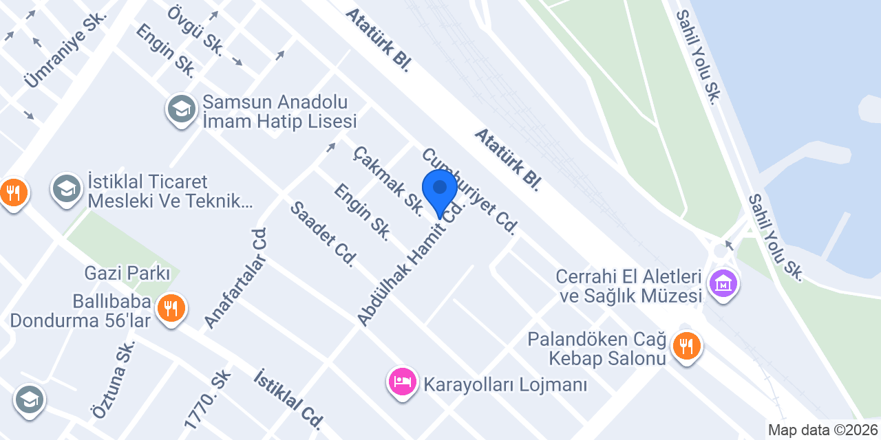 Eurasia Rent a Car konumu