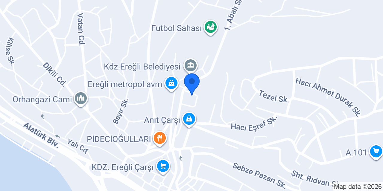 Kömürcü Ticaret konumu
