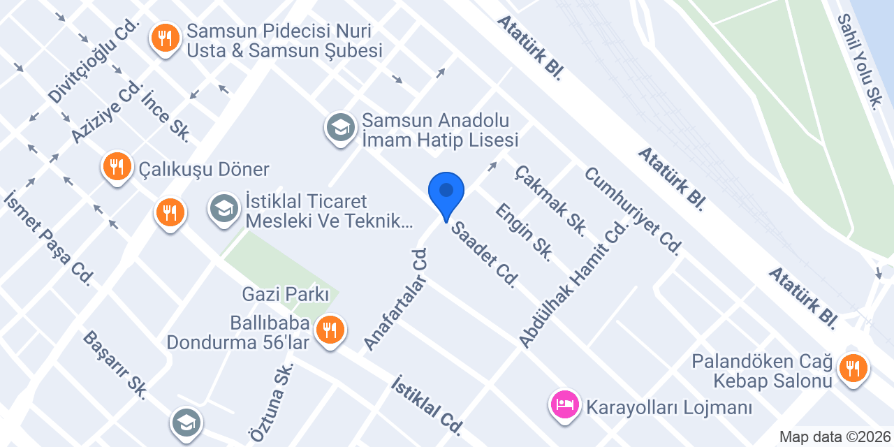 Emniyet Taksi konumu