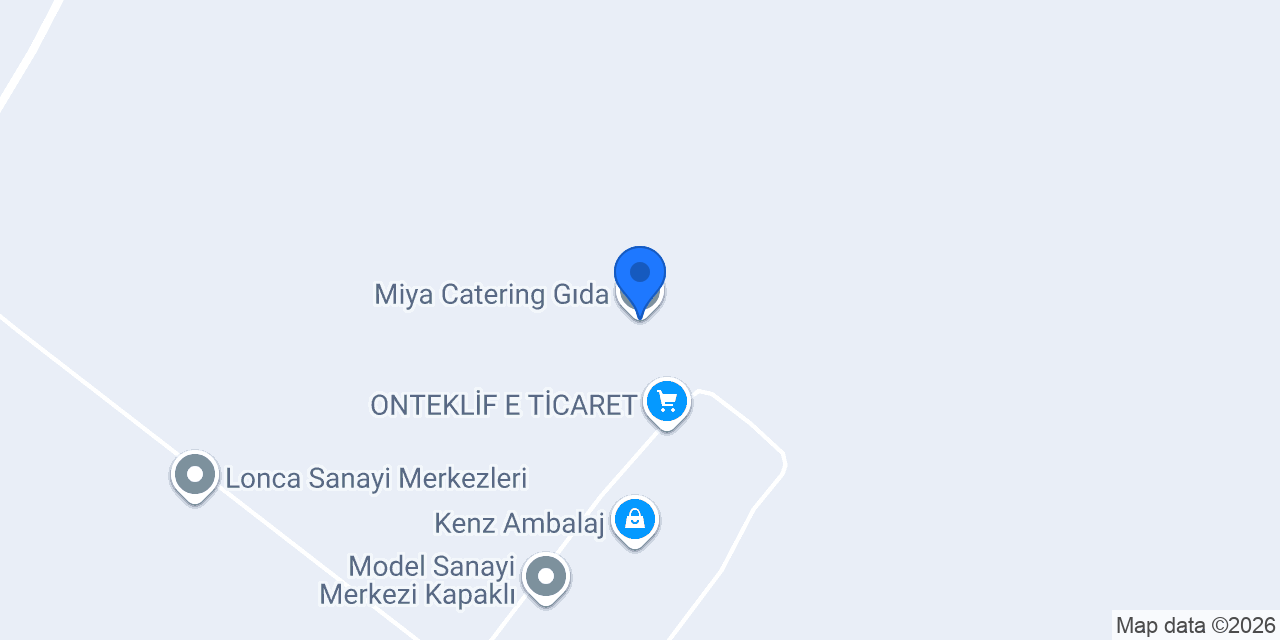 Miya Catering Gıda konumu