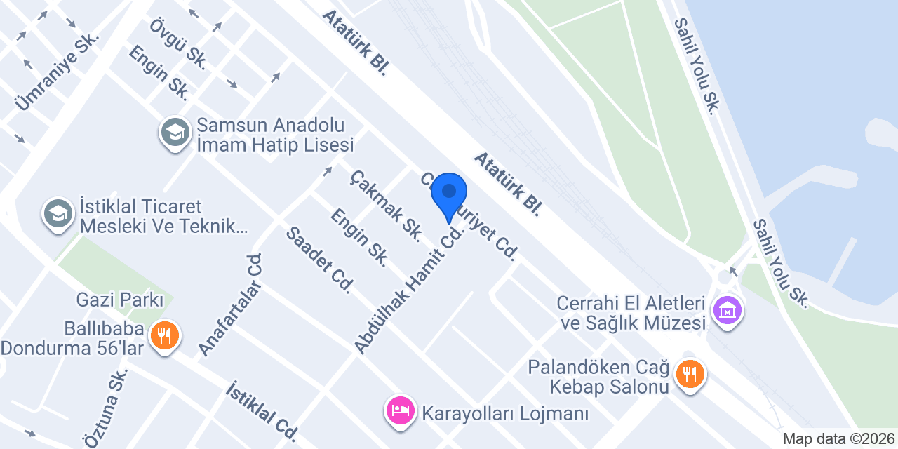 Köklükaya asansör konumu