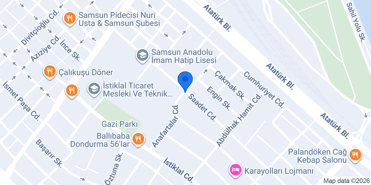 Çınar konumu