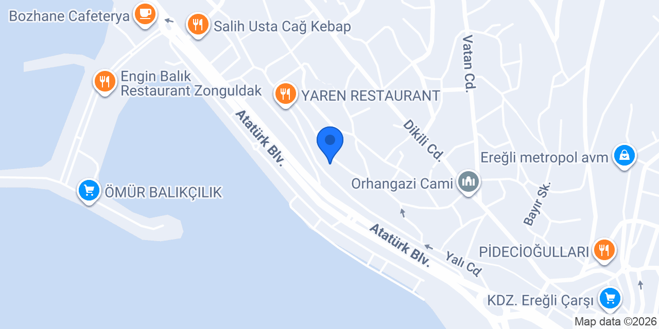 Karadeniz Ereğli Müzesi konumu
